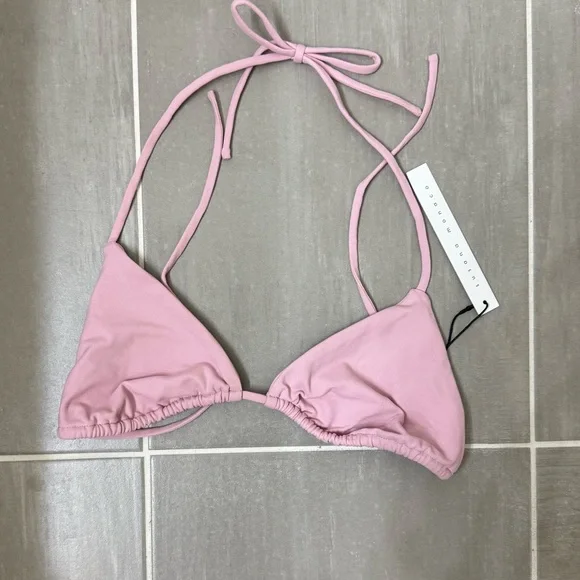 Susana Monaco string Bikini top Cotton candy - Picture 2 of 3